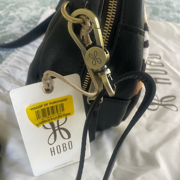 Hobo Women's calf hair Black and Brown Bag - Picture 5 of 7